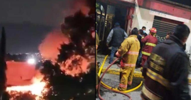 Explosión de pirotecnia en una casa de Tultepec deja 4 heridos