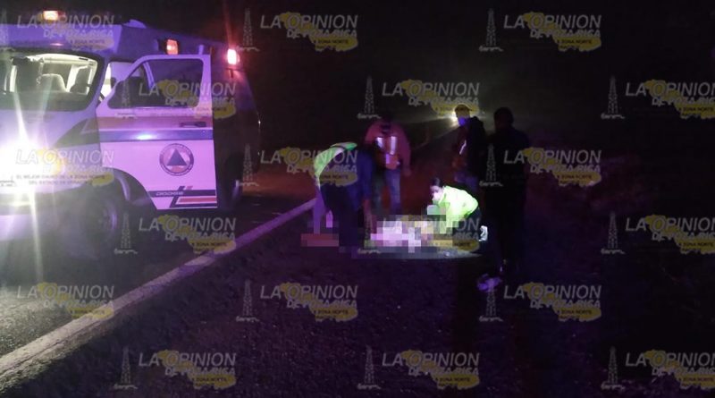 Atropellan a mujer en la carretera Pachuca-Tuxpan