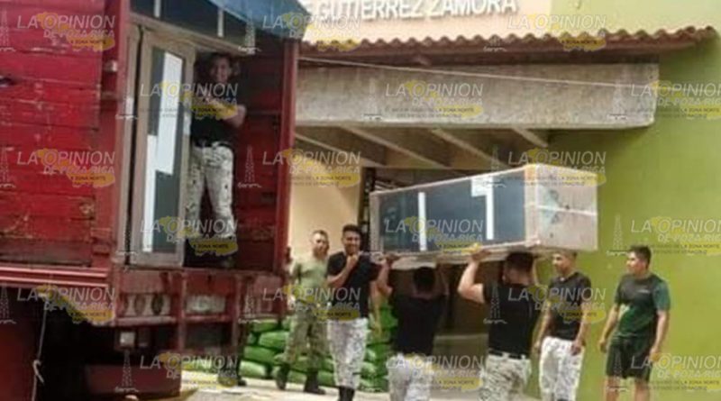 Desmienten entrega de refrigeradores en Gutiérrez Zamora