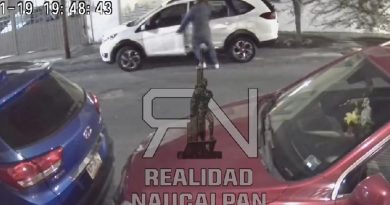 Captan robo de camioneta en Naucalpan