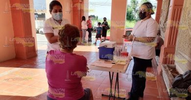 Inicia vacuna contra influenza, en Coatzintla con ocho módulos