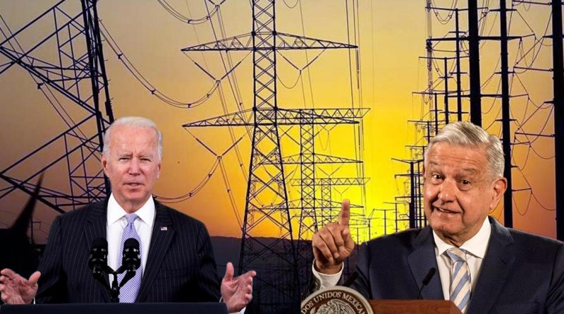 AMLO descarta hablar de reforma eléctrica con Biden