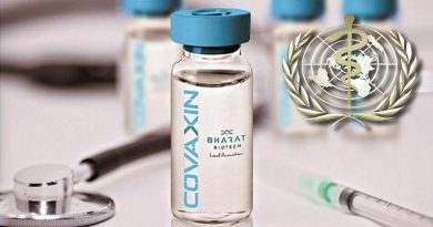 OMS aprueba vacuna Covaxin