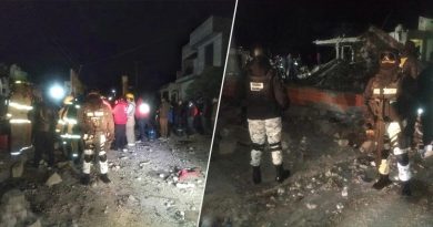 Suman 6 muertos por explosión de polvorín en Santiago Tenango