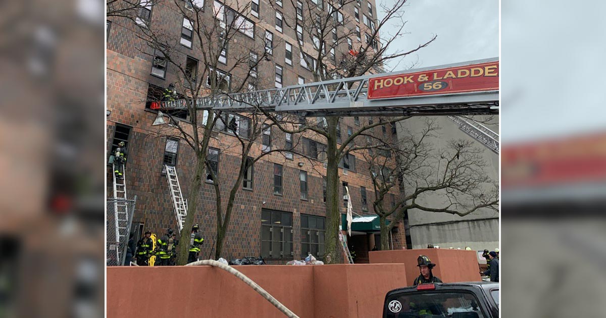 Incendio en edificio del Bronx deja 31 lesionados graves 2