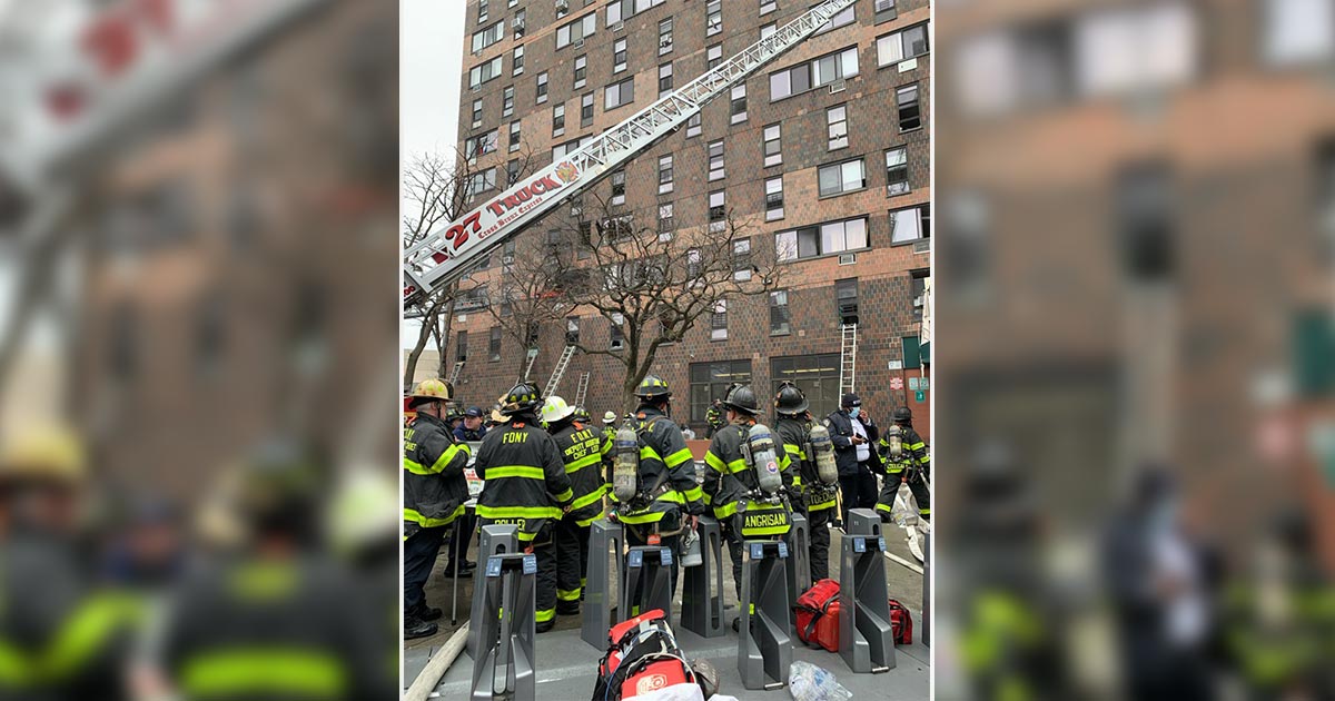 Incendio en edificio del Bronx deja 31 lesionados graves 3