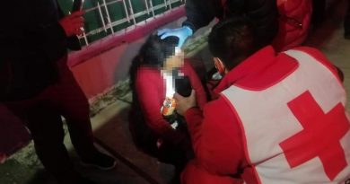 Abuelita se lesiona al caer en Huauchinango