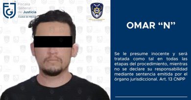 Cae Omar “N”, pareja y presunto feminicida de Brenda Isela asesinada en Iztapalapa