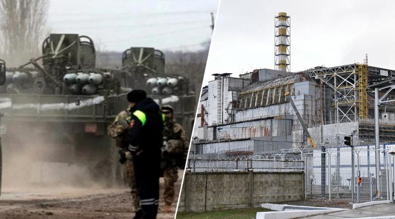 Fuerzas rusas toman la central nuclear de Chernóbil