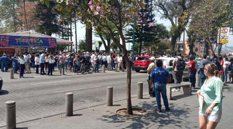 Desalojan Palacio Municipal de Xalapa por fuga de gas