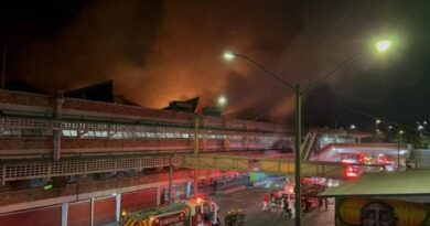 Se incendia el icónico Mercado San Juan de Dios en Guadalajara
