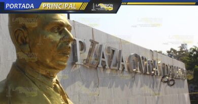 Vandalizada Plaza Cívica