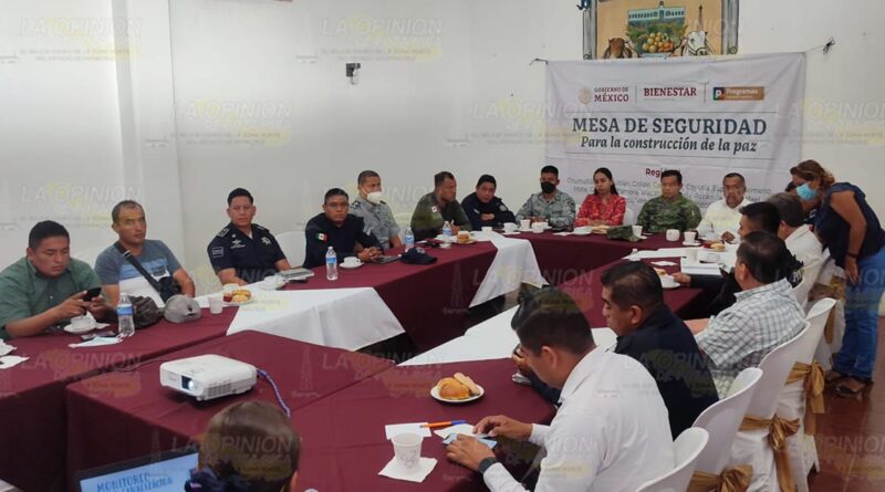 Buscan reducir índices delictivos en la zona norte de Veracruz