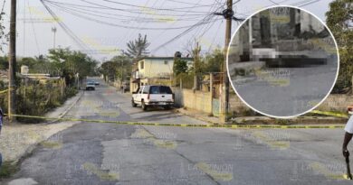 Hombre muere de un infarto en plena calle de Tuxpan
