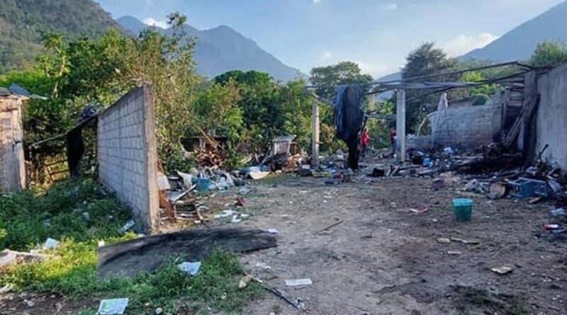 7 heridos tras explosión polvorín en Veracruz