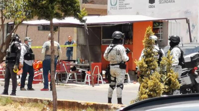 Ataque a puesto de tostadas deja 3 muertos en Zacatecas