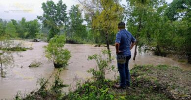Alerta de inundaciones comunidades de Francisco Z. Mena