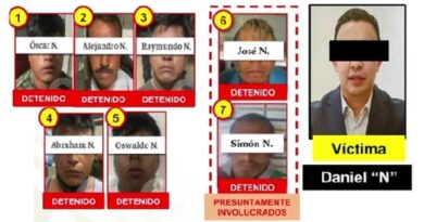Van 9 detenidos por caso Daniel Picazo