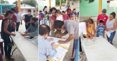 Registro civil realiza jornadas itinerantes en Papantla