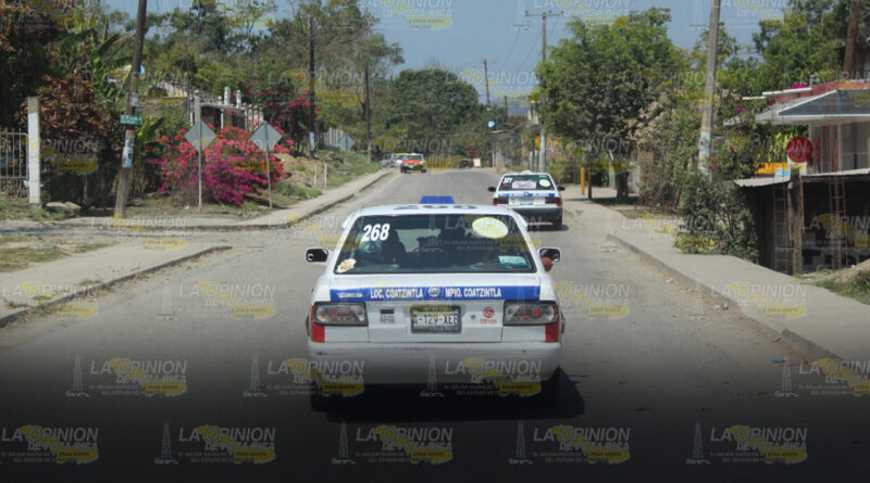 Temen accidentes en rutas de Coatzintla por exceso de velocidad de taxistas