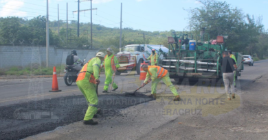 Rehabilitaran carretera federal México-Tuxpan