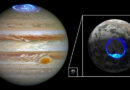 La NASA capta aurora boreal en el polo de Júpiter
