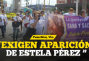 Realizan marcha, exigen aparición de Estela Pérez