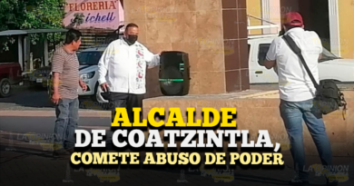 Alcalde de Coatzintla, comete abuso de poder contra sindicalizados
