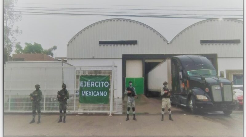 Ejército Mexicano y Guardia Nacional realizan en Sinaloa aseguramiento histórico de fentanilo
