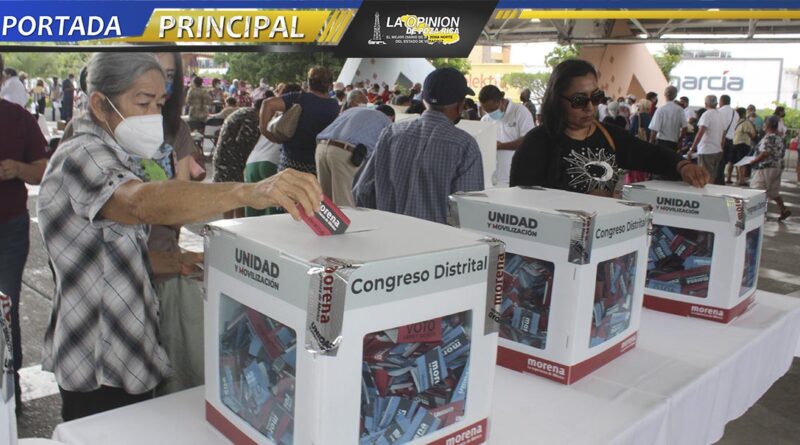 Alistan elección en Morena Veracruz
