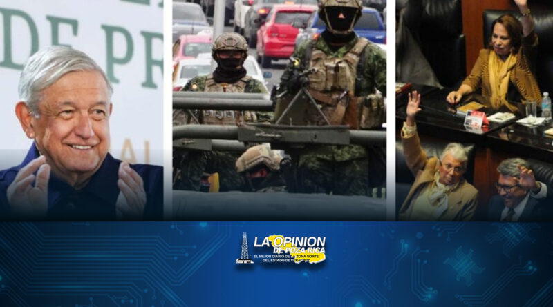 Agradece López Obrador a senadores por mantener al Ejército en las calles
