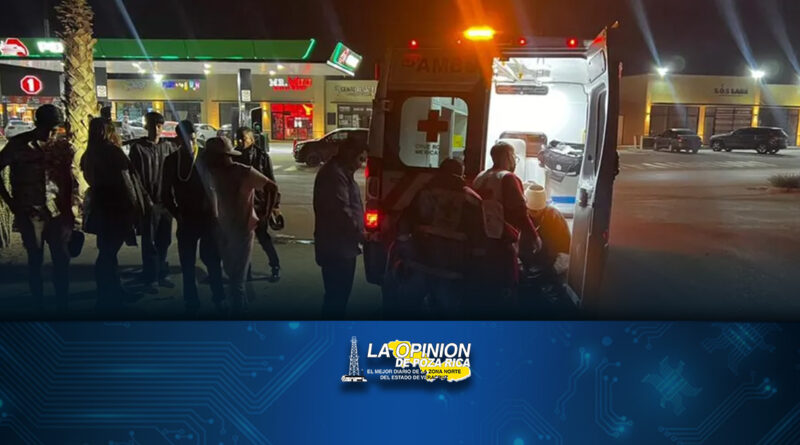 Menores de edad resultan heridos tras caer de moto en Torreón