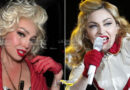 Thalía sorprende al disfrazarse de Madonna para asistir a uno de sus conciertos