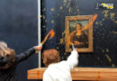 Activistas ecologistas lanzan sopa contra el cristal protector de la ‘Mona Lisa’ en el Museo del Louvre